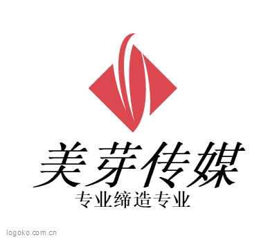 美芽传媒logo设计