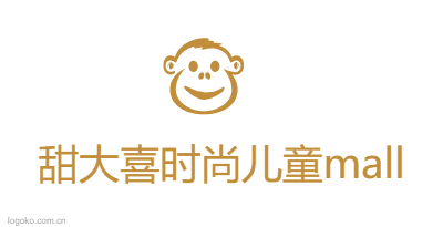 甜大喜时尚儿童malllogo设计