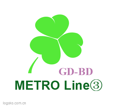 METRO Line③logo设计