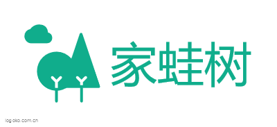 家蛙树logo设计