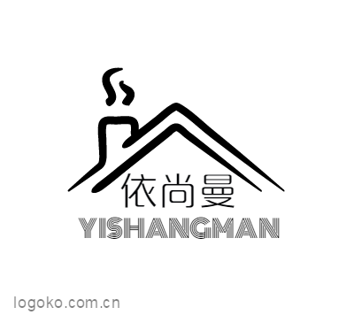 依尚曼logo设计