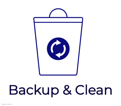 Backup & Cleanlogo设计