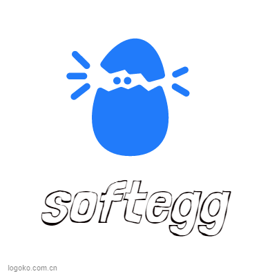 softegglogo设计