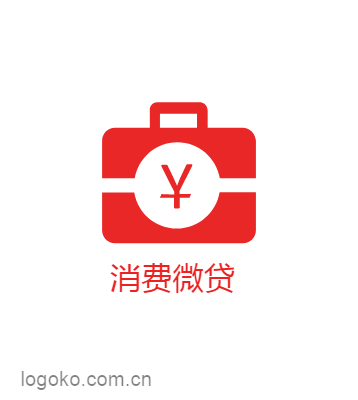 消费微贷logo设计