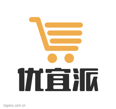 优宜派logo设计