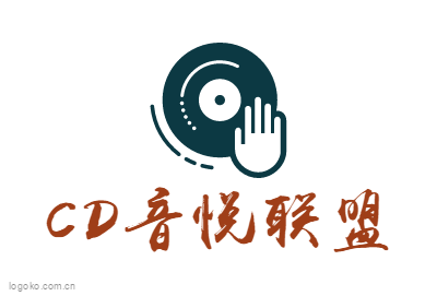 CD音悦联盟logo设计