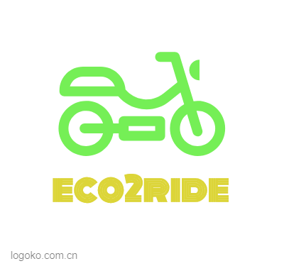 eco2ridelogo设计