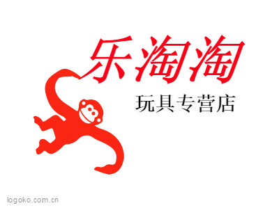 乐淘淘logo设计