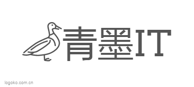 青墨ITlogo设计