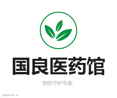 国良医药馆logo设计