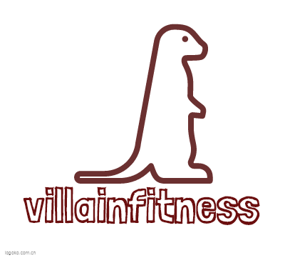 villainfitnesslogo设计