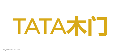 TATA木门logo设计