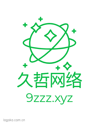 久哲网络logo设计