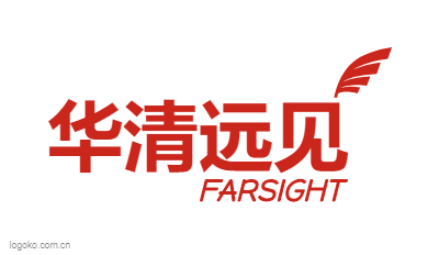 华清远见logo设计