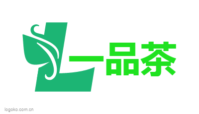 一品茶logo设计