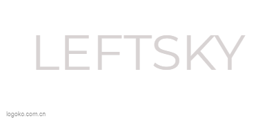 LEFTSKYlogo设计