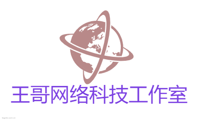 王哥网络科技工作室logo设计