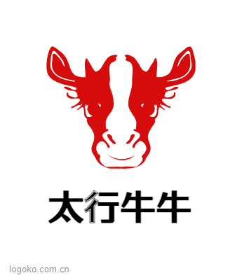 太行牛牛logo设计