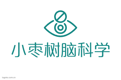 小枣树脑科学logo设计