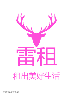 雷租logo设计