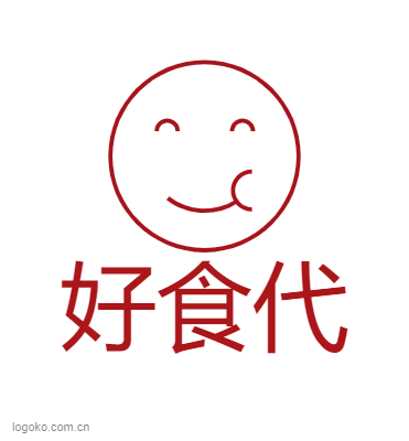 好食代logo设计