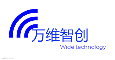 万维智创logo设计