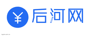 后河网logo设计