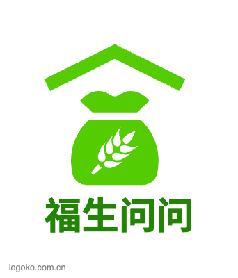 福生问问logo设计