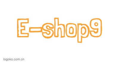 E-shop9logo设计