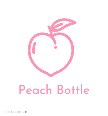 Peach Bottlelogo设计