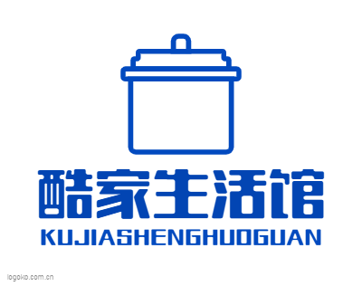 酷家生活馆logo设计