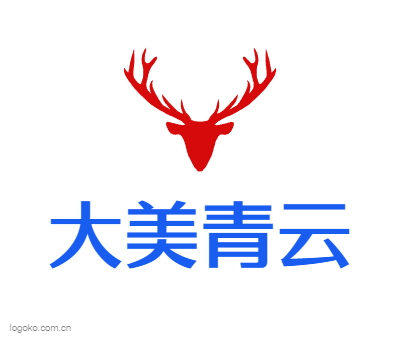 大美青云logo设计