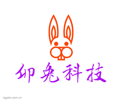 卯兔科技logo设计