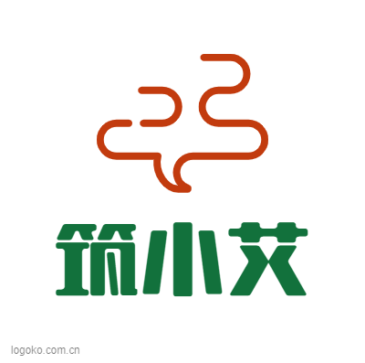 筑小艾logo设计