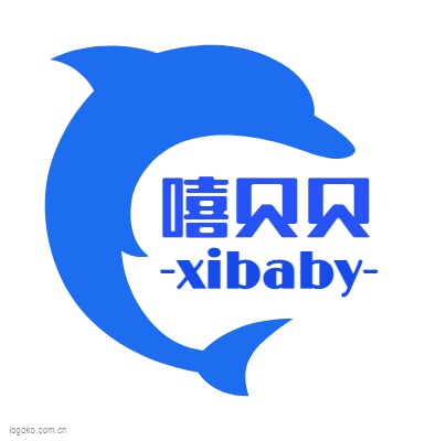 嘻贝贝logo设计