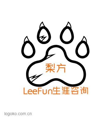 梨方logo设计