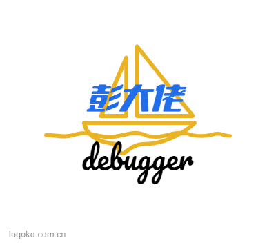 彭大佬logo设计