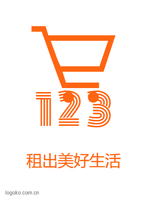 1 2 3logo设计