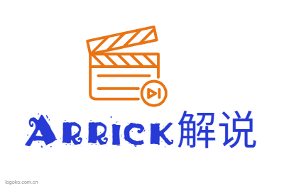 Arrick解说logo设计