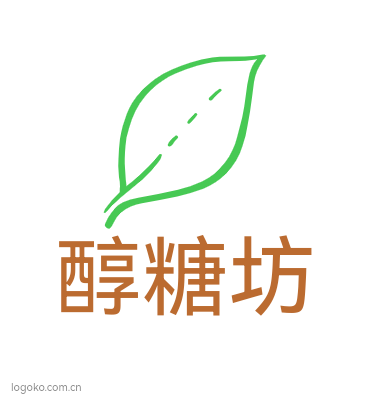 醇糖坊logo设计