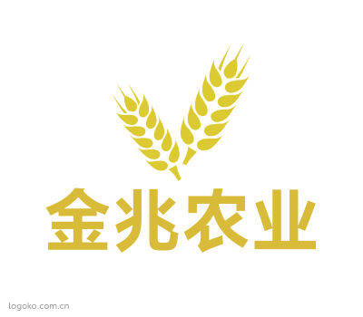 金兆农业logo设计