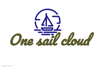 One sail cloudlogo设计