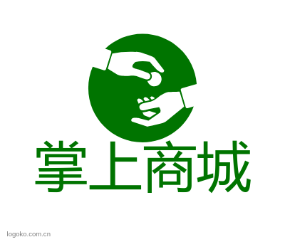 掌上商城logo设计