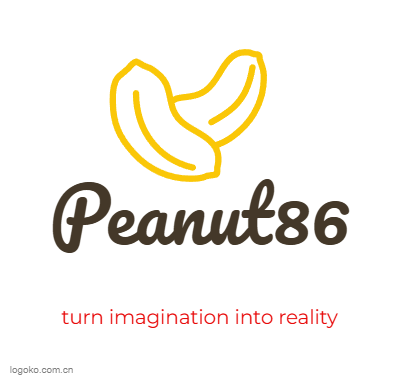 Peanut86logo设计