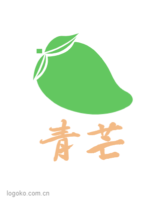 青芒logo设计