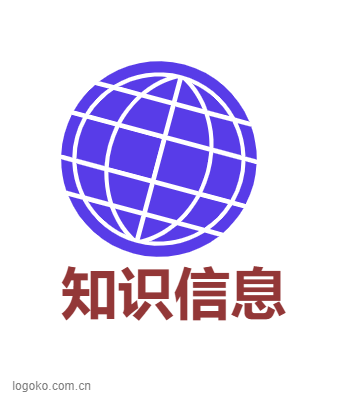 知识信息logo设计